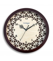 Carvy Delicate Glass Covered Analog Wall Clock RC-0379